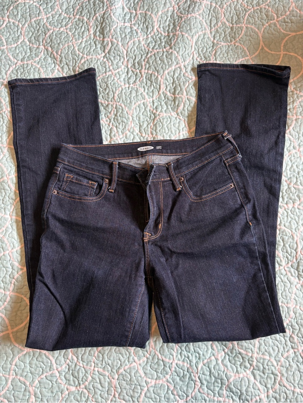 Old Navy Dark Blue Women’s Boot Cut Jeans